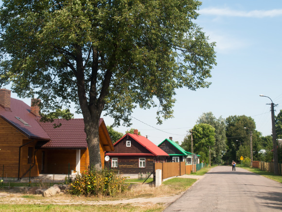 Kliknij aby powiększyć Wieś Kruszyniany.