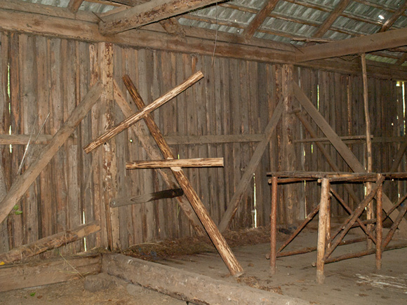 Kliknij aby powiększyć Stodoła w Wierszalinie.